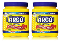 Argo Corn Starch bottle pour for glossy sauces and smooth thickening in savory dishes.