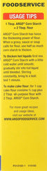 ARGO corn starch in a bright kitchen ready for puddings