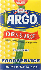 ARGO corn starch powder tin for smooth sauces and gravies