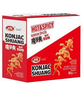 Ariie konjac spicy strips 20-sachet pack for on-the-go snacking