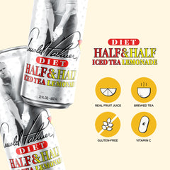 Pouring AriZona Diet Arnold Palmer into a glass on ice.