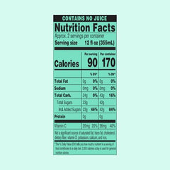 AriZona Green Tea with Cucumber and Citrus label close-up highlights cucumber and citrus notes