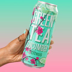 AriZona Green Tea with Cucumber and Citrus 12-pack shown for convenient daily refreshment