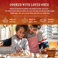 Arizona Kitchen Supply potato starch baking binder improves dough texture