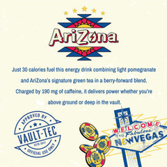 Arizona 12-pack of 15 oz cans ready for sharing and everyday refreshment.