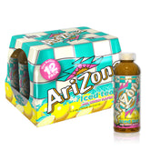 AriZona Lemon bottle 16oz for quick fridge refreshment and on-the-go thirst.