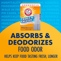 Arm & Hammer Fridge-N-Freezer Professional is 100% natural baking soda safe around food.