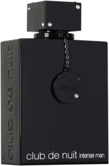 Armaf Club De Nuit Intense label detail for refined grooming