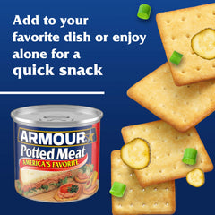 Armour Star Potted Meat sandwich assembly for a satisfying lunch option.