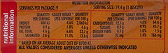 Arnott's Tim Tam cross-section reveals chewy caramel center, ideal for a rich treat.