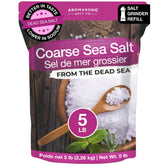 Aromasong coarse sea salt grinder refill for precise, flavorful seasoning.