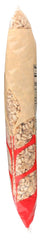 Label close-up of Arrowhead Mills Puffed Wheat Cereal highlighting simple ingredients.