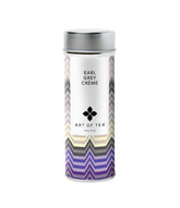 Art of Tea Organic Earl Grey Creme tea tin reveals a refined aroma and premium leaves