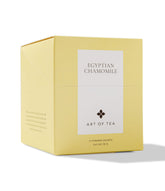 Art of Tea Egyptian Chamomile tea bags in a box, perfect for relaxing evenings.