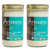 Artisana Organics coconut butter two-pack jars ready for everyday spreads