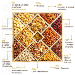 Artisanal Cravings pistachios on platter, a colorful, kosher-friendly treat for couples.