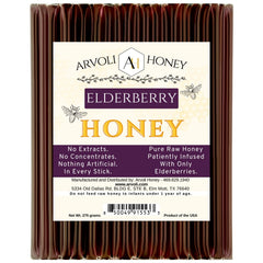 Arvoli Elderberry Honey Stick 50-pack for on-the-go tea.