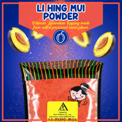 Asia Trans Li Hing Mui powder sprinkled on fruit for tropical flavor