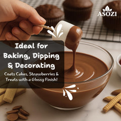 ASOZI wafers crafting silky ganache and fondue textures.