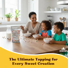 ASOZI resealable 1lb bag preserves marshmallow crunch and freshness.