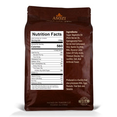 ASOZI white chocolate melts designed for smooth baking and even melting.