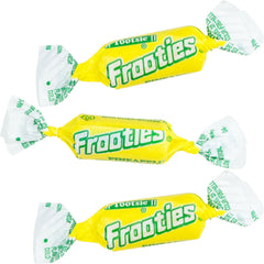 Assortit Pineapple Frooties individually wrapped candies ready for gifting.