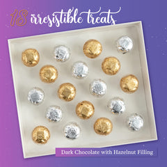 ASTOR Belgian chocolate truffles closeup reveals velvety texture and rich flavor.