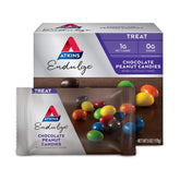 Atkins Endulge packaging with a 20-count box for on-the-go snacking.