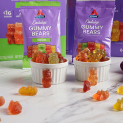Atkins Endulge Gummy Bears net-carb 2g, keto-friendly candy