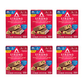 Atkins Strong Chocolate Chip Cookie Dough Bar front view, a protein-packed snack