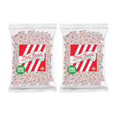 Atkinsons Natural Mint Twists bag, red and white candy, ideal for party buffets and gifts.