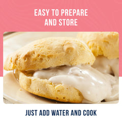 Camping-ready mix from Augason Farms for quick, tasty biscuits