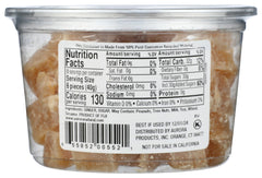 Close-up of sugar-coated ginger chunks from Aurora.