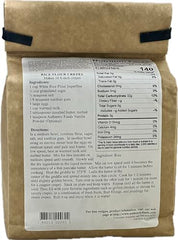 Authentic Foods superfine white rice flour being sifted into a bowl for light textures.