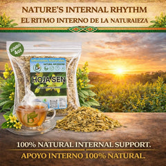 B-Experts Senna Leaf Tea loose leaves ready to brew a caffeine-free infusion