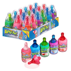 Baby Bottle Pop Easter lollipops with dipping powder for playful baskets and party treats.