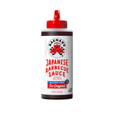 Bachan's Japanese Barbecue Sauce bottle showing gluten-free flavor for wings.