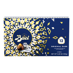 Perugina dark chocolate box packaging highlights elegant wrap and Italian craftsmanship.