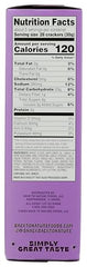 Back To Nature Crackers Mini Garlic Herb close-up, perfect for pairing with cheeses