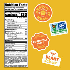 Back To Nature Crispy Wheat Crackers in a bowl, perfect dairy-free crunch.