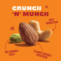 Back to Nature Premium Nut Mix served in a bowl highlighting texture and crunch.