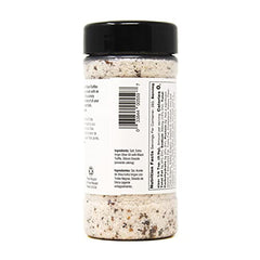 Badia black truffle sea salt closeup showcases premium seasoning for depth.