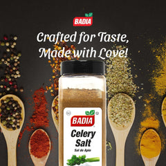Badia Celery Salt in cocktails deepens Bloody Marys and savory drinks.
