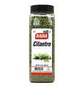 Badia Cilantro Flakes jar showcasing fresh citrus aroma for quick flavor boosts