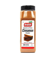 Badia cinnamon powder ground spice in a bowl ready for cozy oats