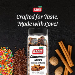 Badia cinnamon sticks bundled for simmering sauces and punches