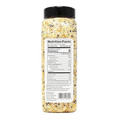 Close-up of sesame seeds and spices texture for a crunchy, savory finish on salads.