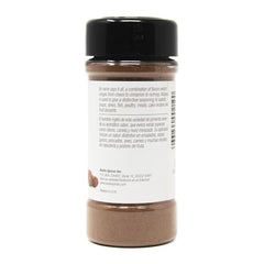 Badia ground allspice powder closeup, aromatic spice for marinades.