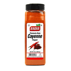 Badia Ground Cayenne Pepper fine powder ready to sprinkle for bold heat