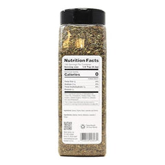 Badia spice shaker close-up highlighting thyme and rosemary aroma for sauces